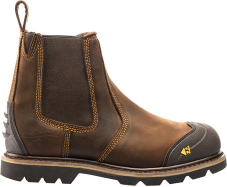 B1990 SB P HRO SRC Dark Brown Goodyear Welted Safety Dealer Boot