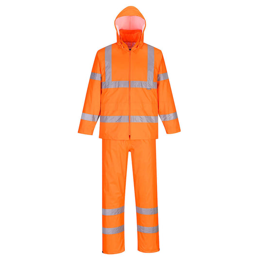 H448 - Hi-Vis Packaway Rain Suit