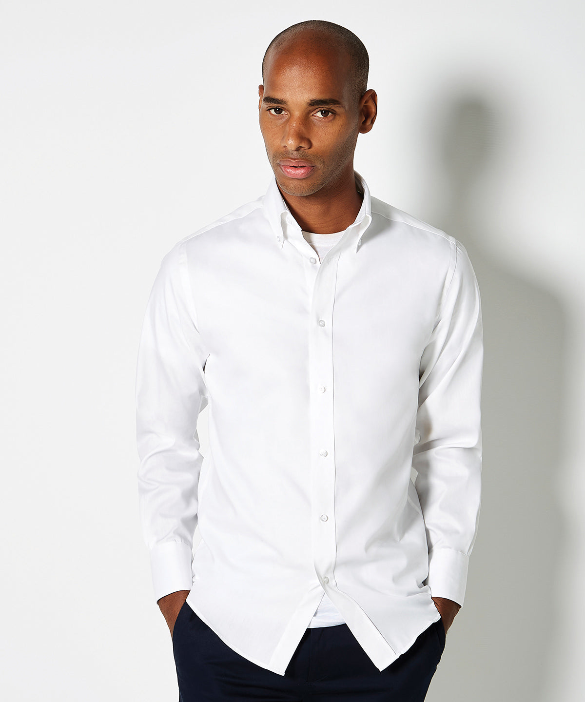 KK188 Premium Oxford shirt long-sleeved (tailored fit)