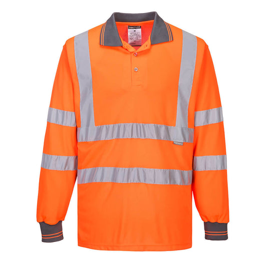 S277 - Hi-Vis Polo Shirt L/S