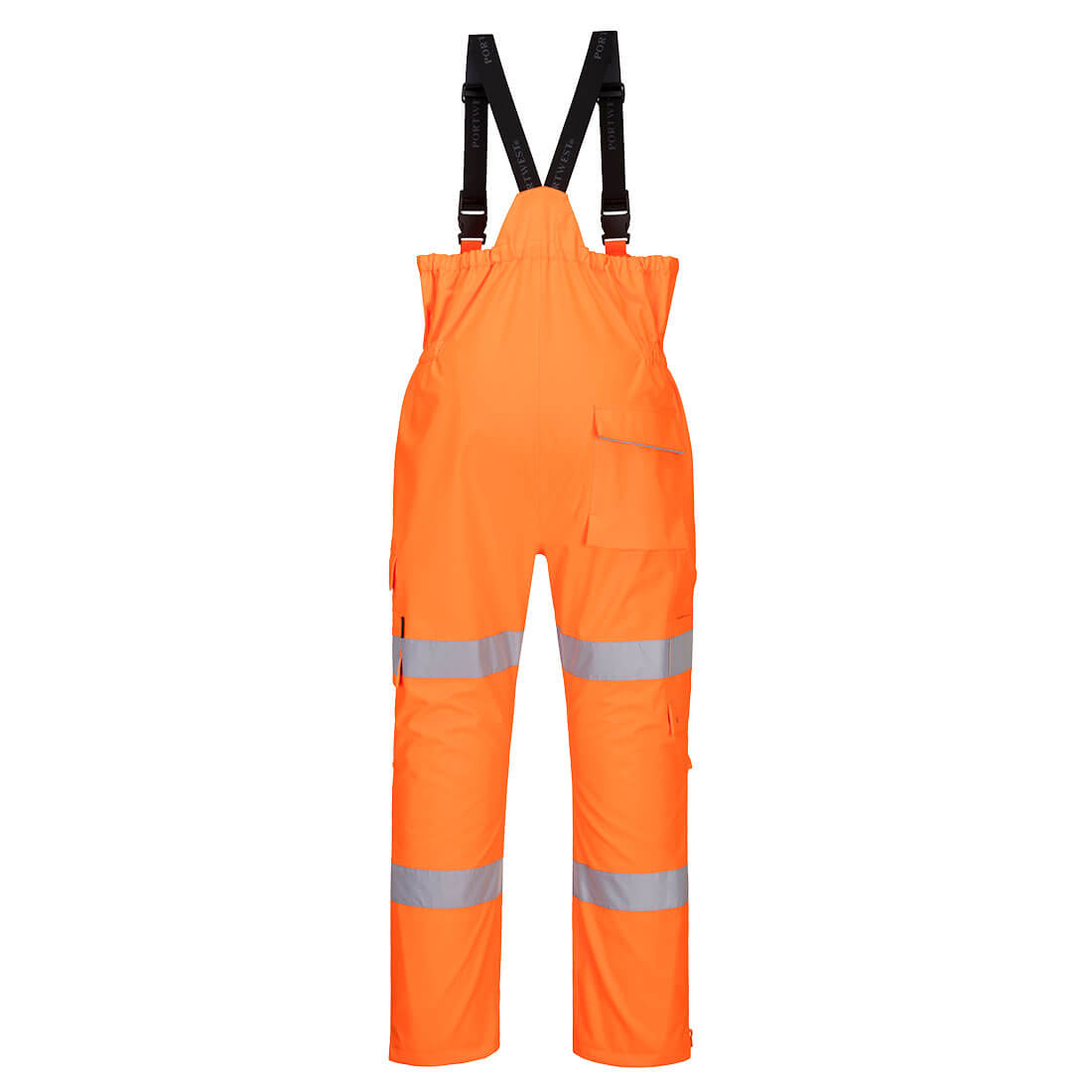 S594 - Hi-Vis Extreme Rain Bib and Brace