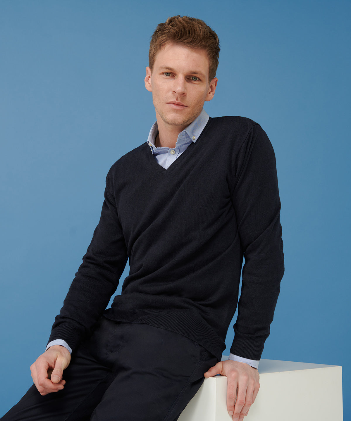 HB720 12 gauge v-neck jumper