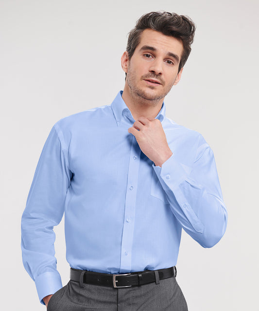 J956M Long sleeve ultimate non-iron shirt