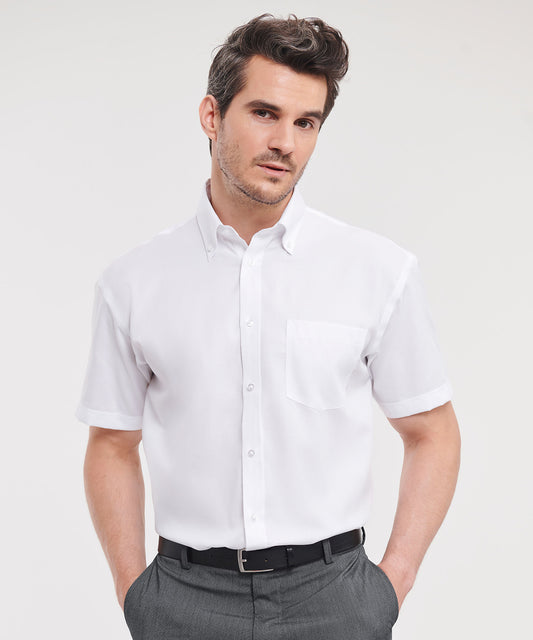 J957M Short sleeve ultimate non-iron shirt