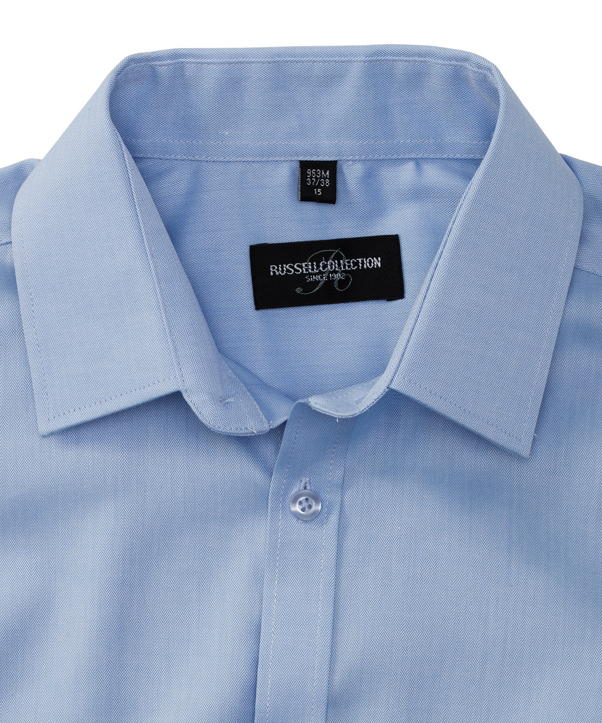 J963M Short sleeve herringbone shirt