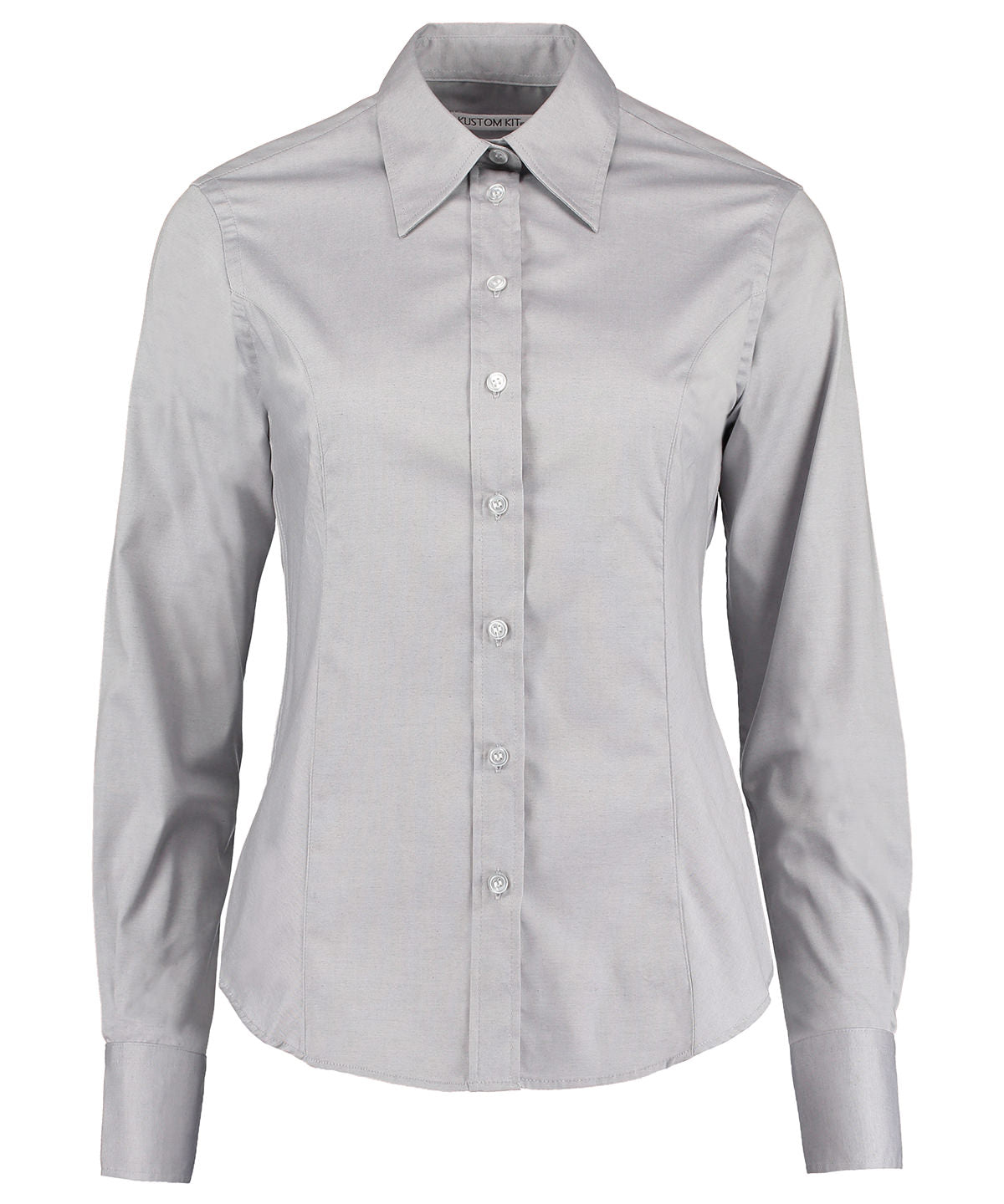 KK702 Women's corporate Oxford blouse long-sleeved (tailored fit)