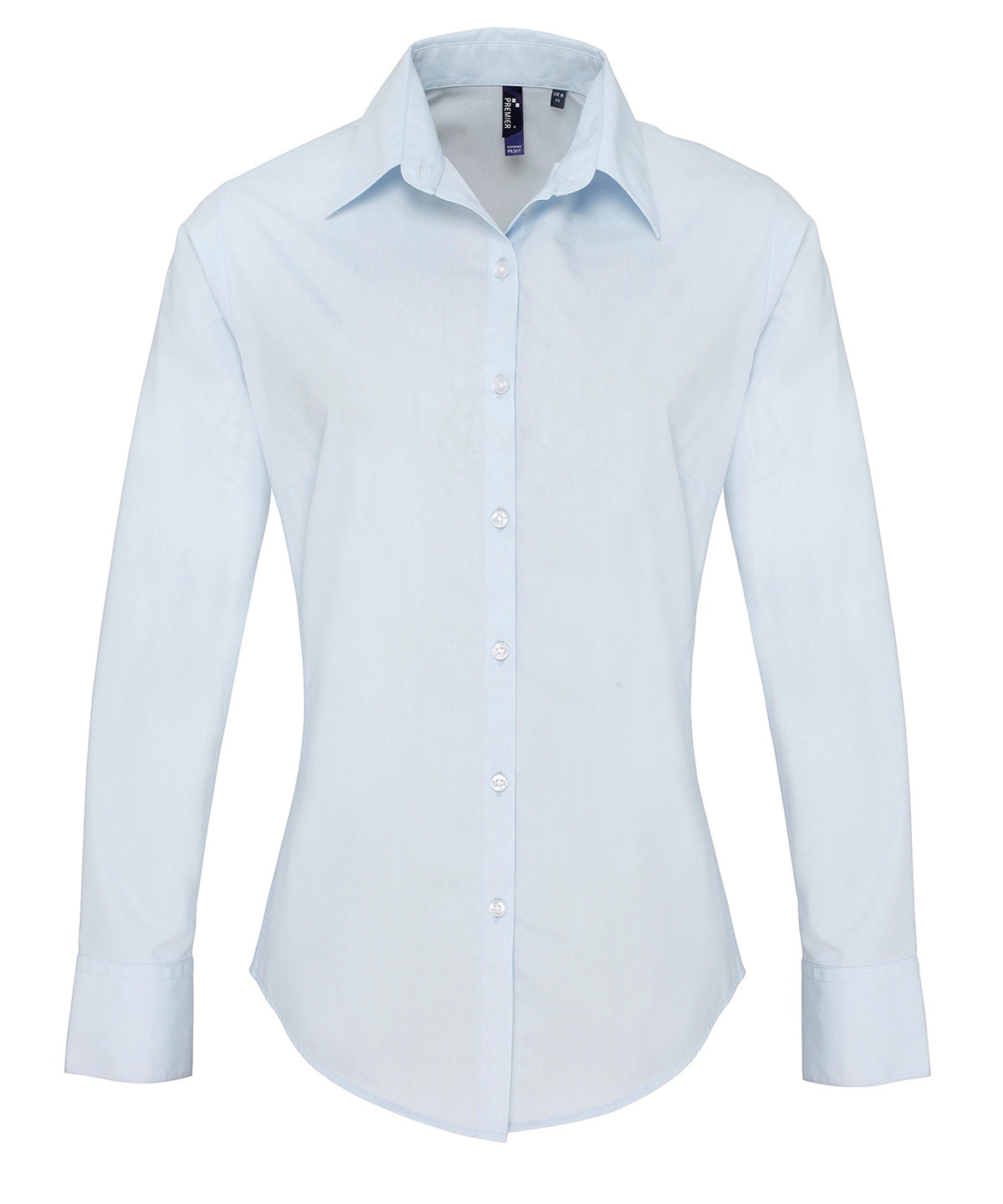 PR307 Women's supreme poplin long sleeve shirt